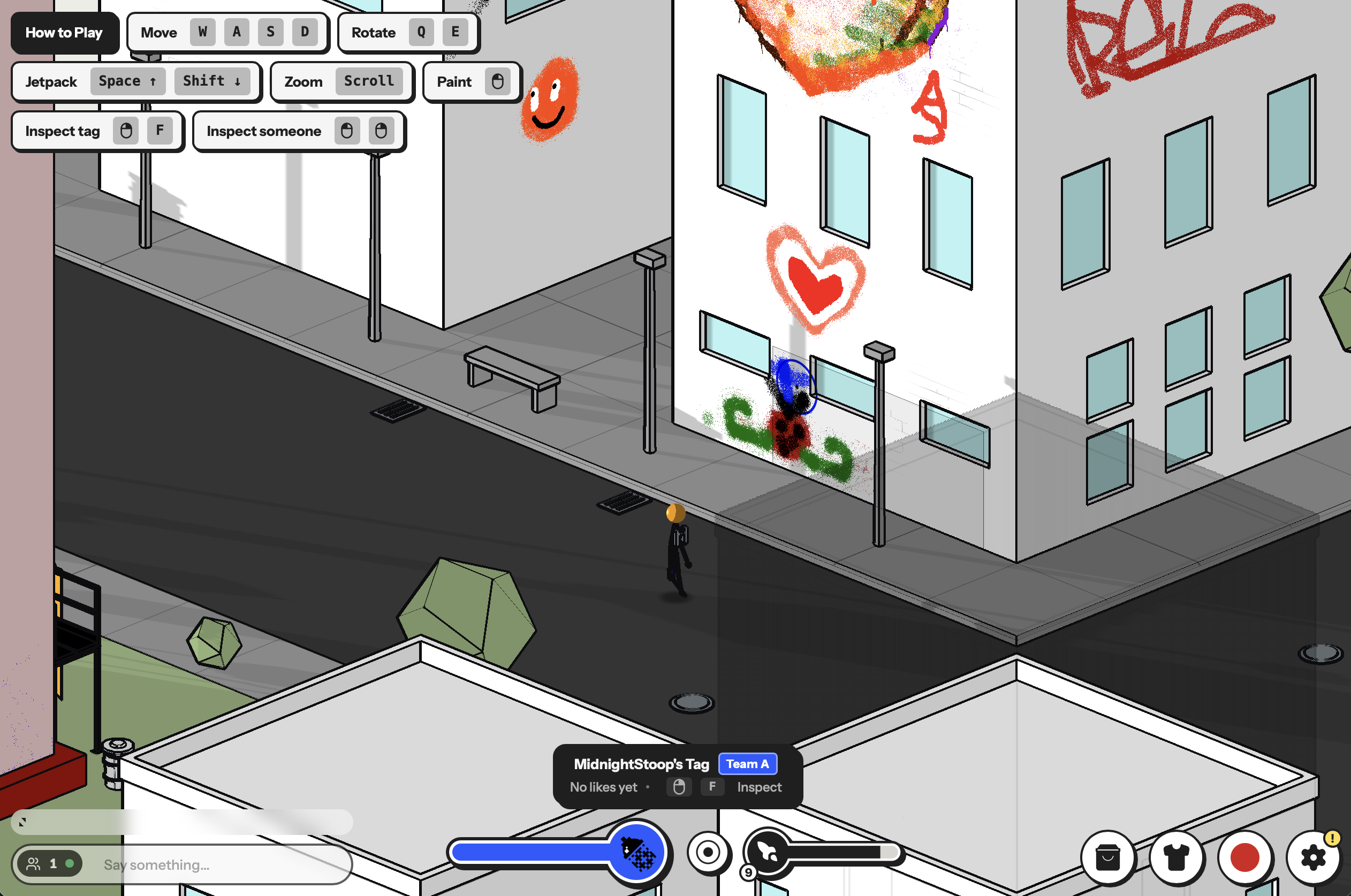 Paint City, Multiplayer web game